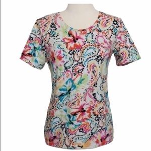 Christopher & Banks Floral Top